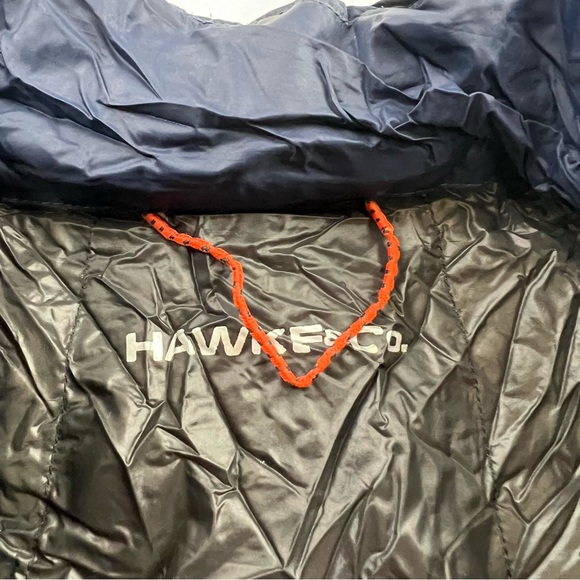 HAWKE & CO Men's Packable Down Puffer Lightweight Jacket Size M L42-20 - Picture 6 of 8